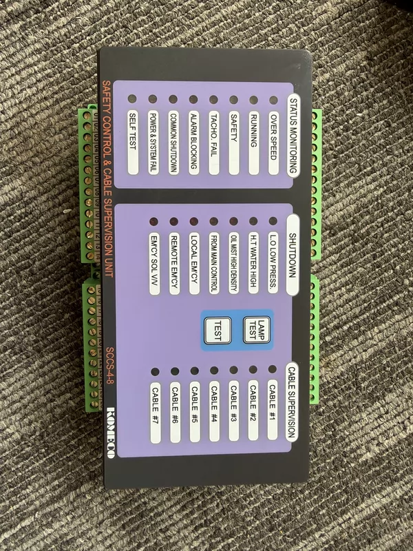 Industrial Vibration Sensor KOMECO SCCS-4-8 High Accuracy