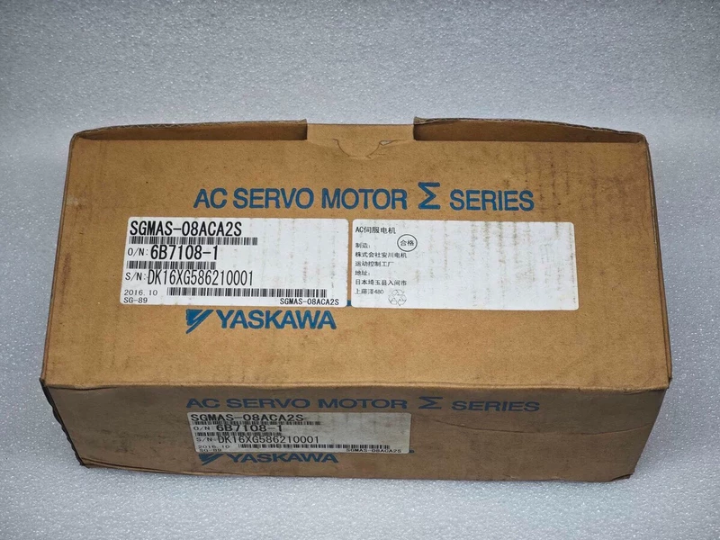 AC Servo Motor YASKAWA SGMAS-08ACA2S 80W High Precision