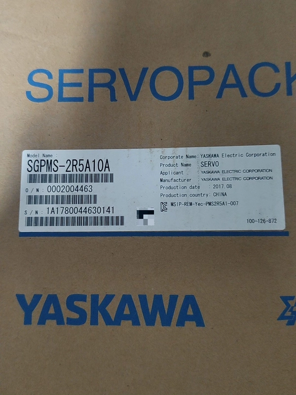 High-Performance Servo Drive YASKAWA SGPMS-2R5A10A 2.5kW
