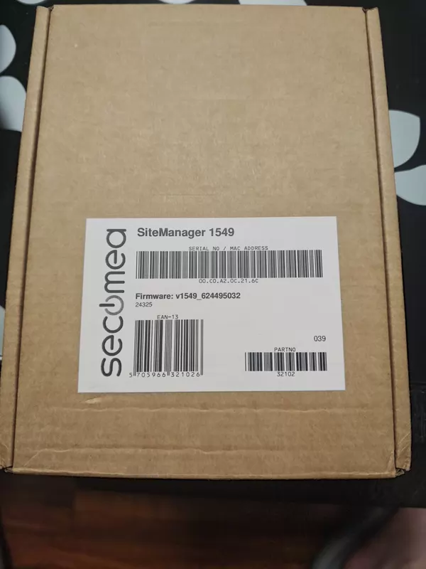 Industrial Remote Access Gateway - Secomea SiteManager 1549