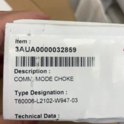 Comm Mode Choke ABB T60006-L2102-W947-03  3AUA0000032859 for Industrial Use