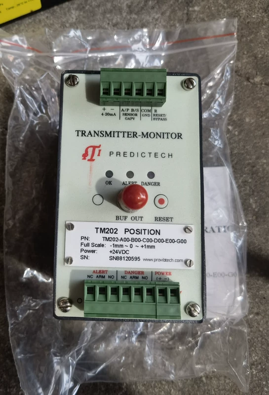 Industrial Position Transmitter PREDICTECH TM202-A00-B00-C00-D00-E00-G00