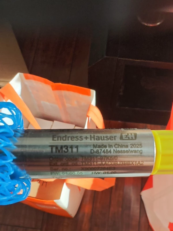 Temperature Sensor Endress+Hauser TM311-97K5/020 - High Accuracy