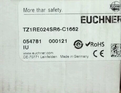 Safety Switch EUCHNER TZ1RE024SR6-C1662 054781 Solenoid Lock