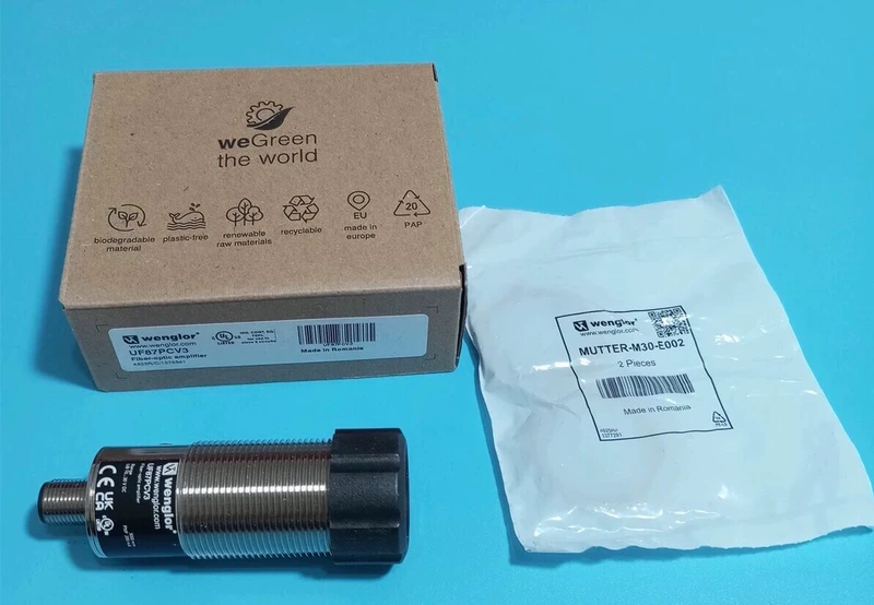 Ultrasonic Diffuse Sensor wenglor UF87PCV3 with PNP Output