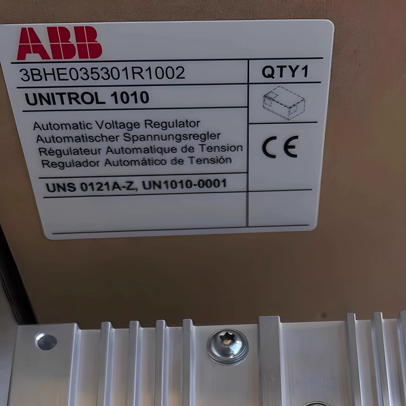 Automatic Voltage Regulator ABB UNITROL 1010 3BHE035301R1002