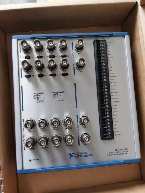 High-Speed DAQ NI USB-6366 - 2 MS/s Multifunction I/O