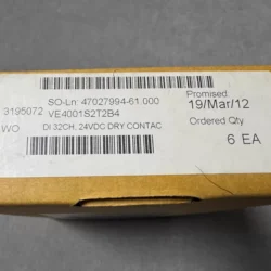 EMERSON VE4001S2T2B4 System Power Supply for Stable Power Delivery