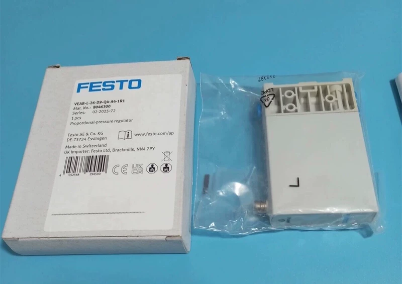 Proportional Valve FESTO VEAB-L-26-D9-Q4-A4-1R1 - High Accuracy