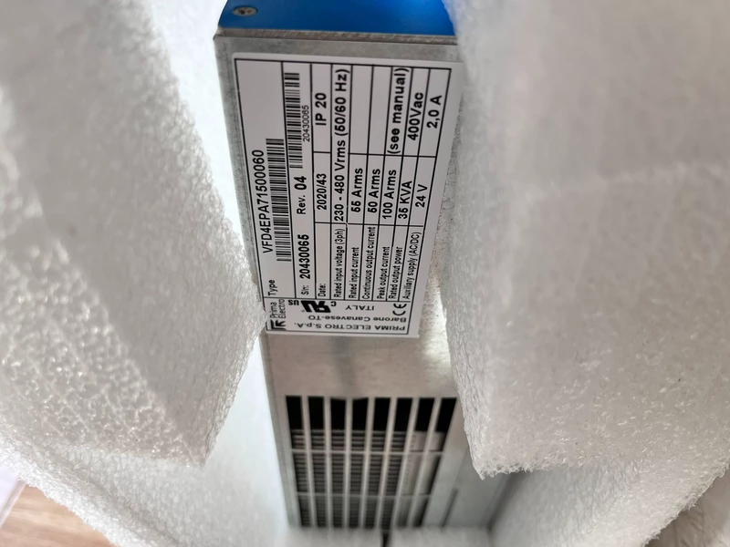 Servo Drive PRIMA VFD4EPA71500060    20430065 for Automation