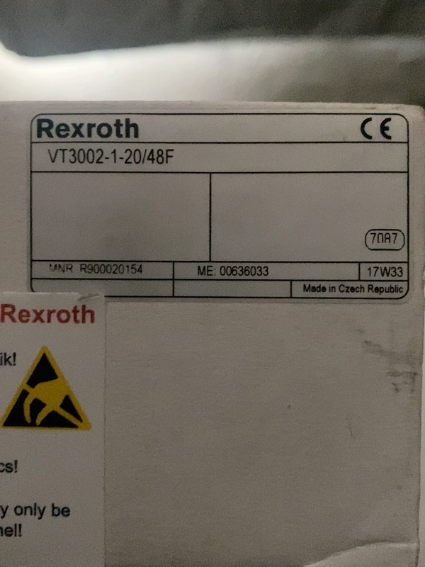 Mounting Bracket Rexroth VT3002-1-20/48F - Durable Steel