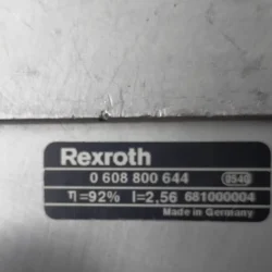 Rexroth Tightening Spindle VUK2D186 0608800644 - Precision Tool