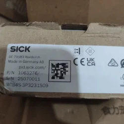 SICK WTB4S-3P3231S09 Miniature Photoelectric Sensor for Detection