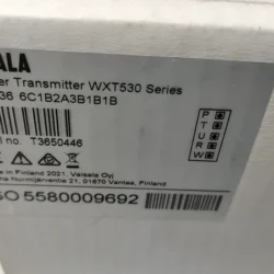 Vaisala WXT536 Weather Transmitter - Real-Time Atmospheric Data
