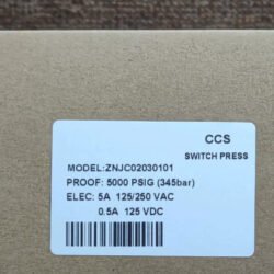 CCS ZNJC02030101 Pressure Switch - Precision Control Device