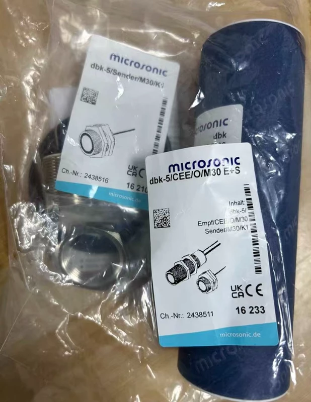 Ultrasonic Sensor microsonic dbk-5/CEE/O/M30 - Precise Detection