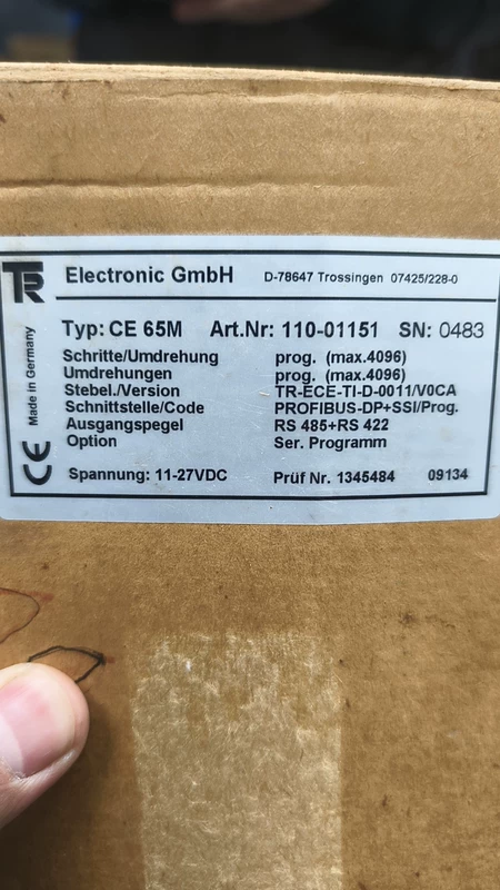 TR 110-01151  CE65M Encoder for Industrial Precision