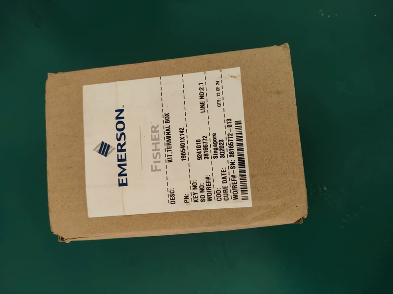 Fisher 19B5401X142 Terminal Box for Industrial Use
