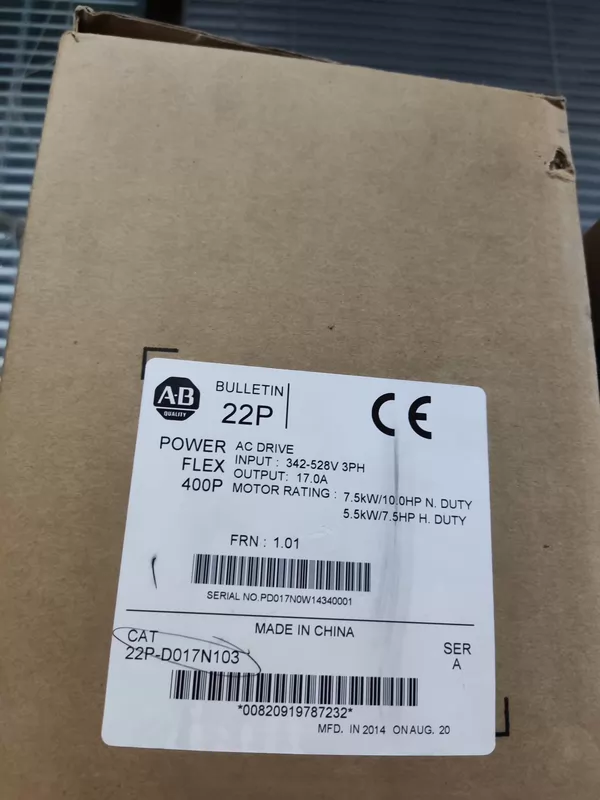 Allen-Bradley 22P-D017N103 VFD for Industrial Motor Control