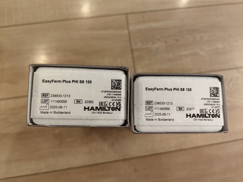 Hamilton 238633-1213 EasyFerm Plus PHI S8 120 pH Electrode