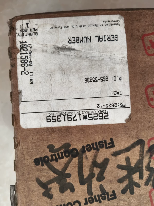 FISHER 2625*1291359 865-55520 Control Valve for Process