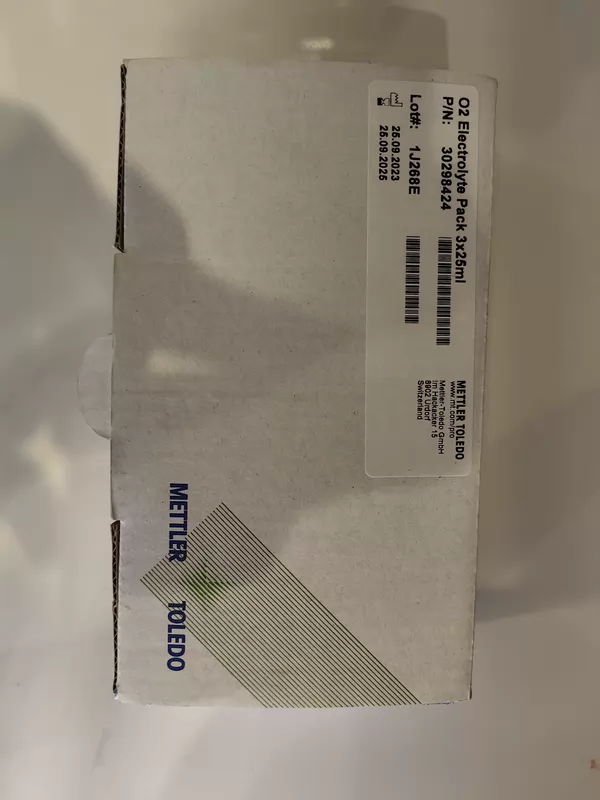 Mettler Toledo 30298424 O2 Electrolyte Kit for DO Sensors