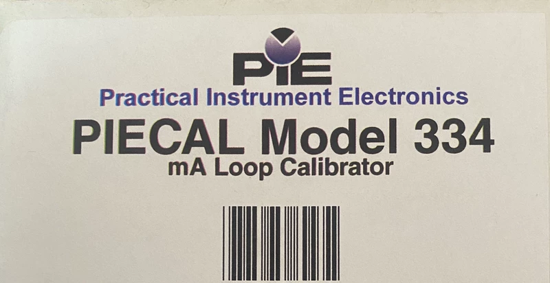Loop Calibrator PIECAL 334 - Accurate mA Source and Measure