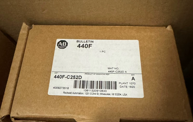 Allen-Bradley 440F-C252D Safety Relay for Industrial Use