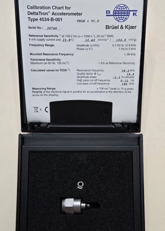 Bruel&Kjaer 4534-B-001 Accelerometer for Precision Vibration Testing