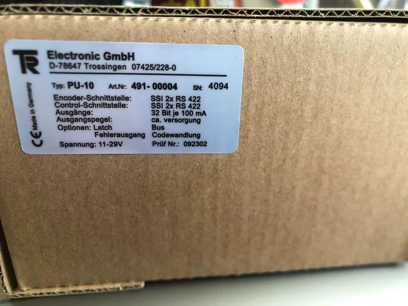 TR Electronic 491-00004 Encoder for Position Feedback