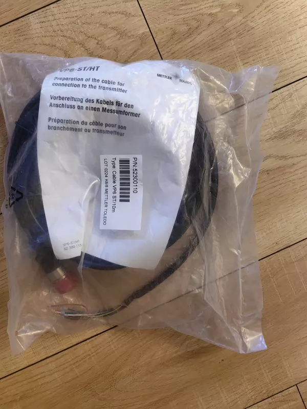 Mettler Toledo 52300110 VP6-ST/10m Electrode Connection Cable