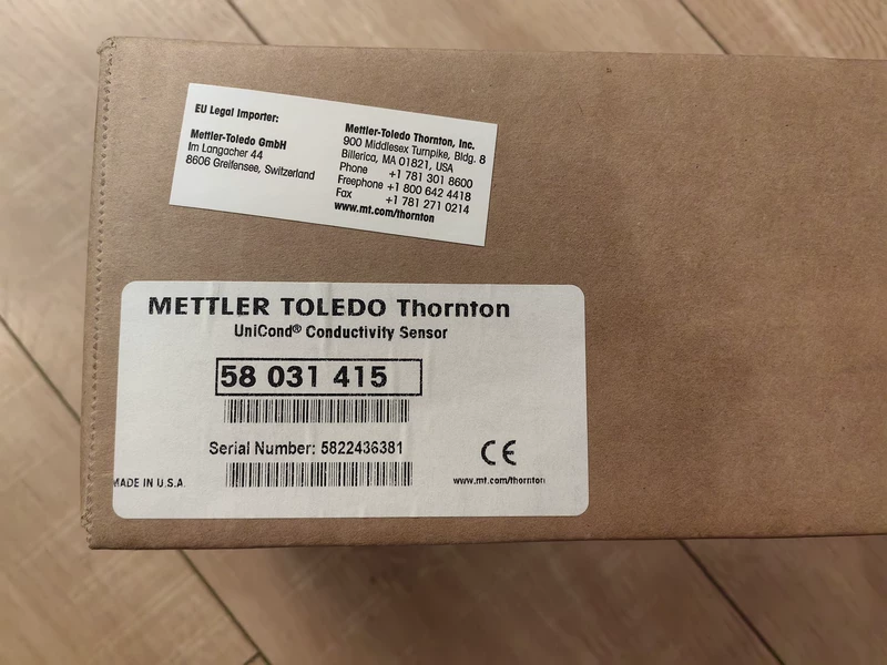 Mettler Toledo 58031415 Industrial Conductivity Sensor