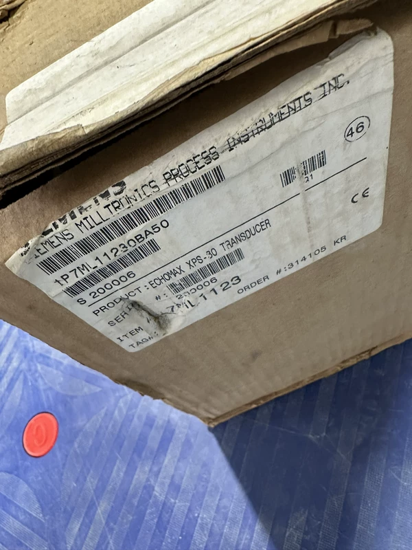 Ultrasonic Sensor Siemens 7ML11230BA50 XPS-30