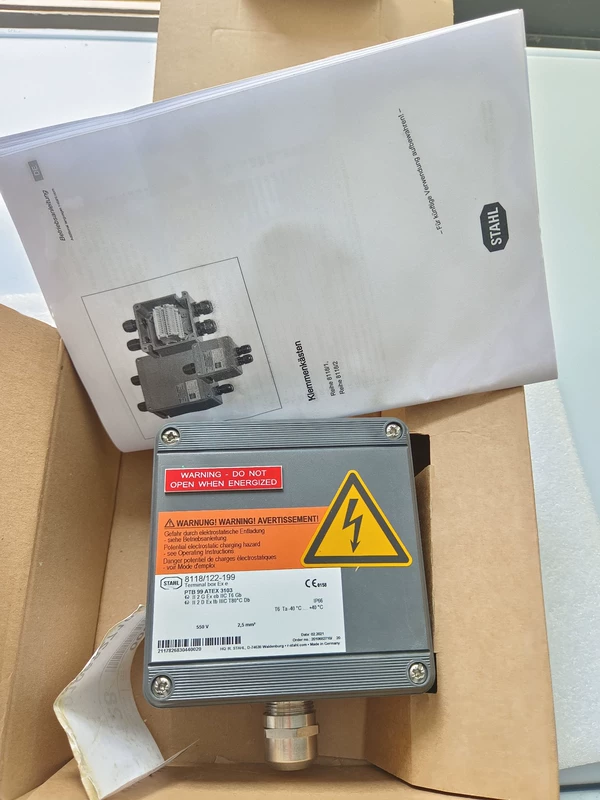 Explosion-Proof Junction Box STAHL 8118/112-199 ATEX