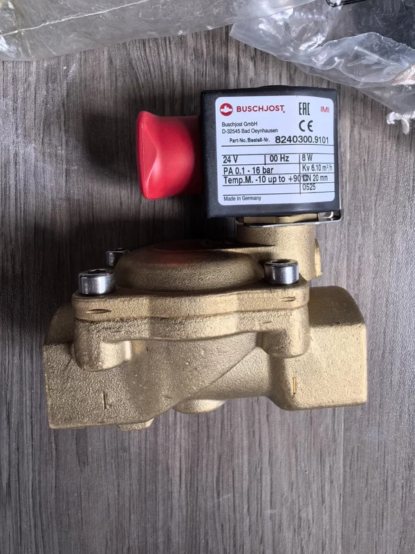 Baoshuo 8240300.9101 Solenoid Valve for Pneumatic Control