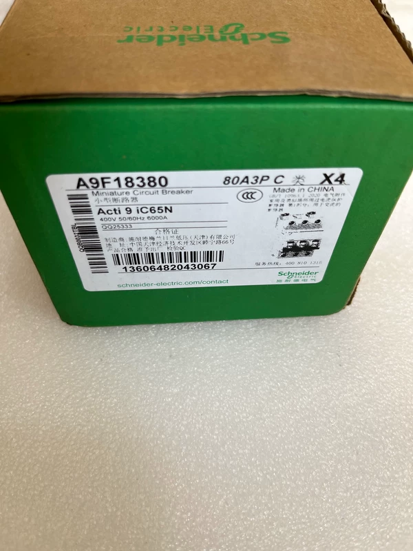 Schneider A9F18380 MCB 1P 80A C Curve