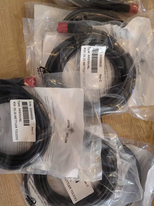 Mettler Toledo AK9/5m/NL Electrode Cable for Sensor Maintenance