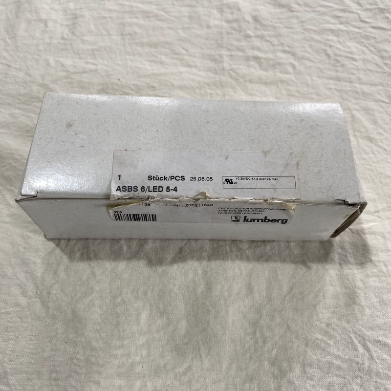 Sensor Distribution Box Lumberg ASBS6/LED-5/4 - 6-Port M12