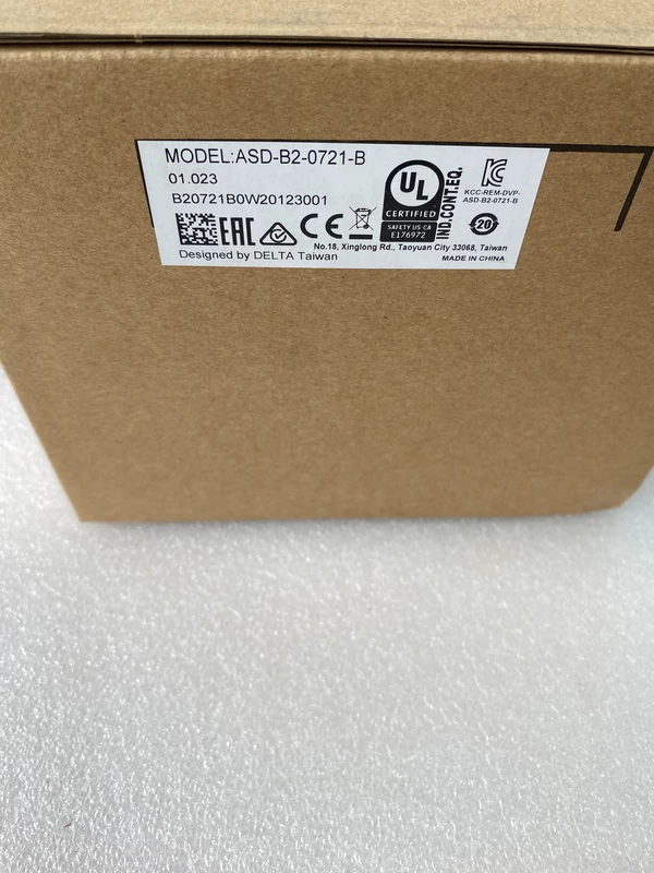 Delta ASD-B2-0721-B Servo Drive for Precision Control