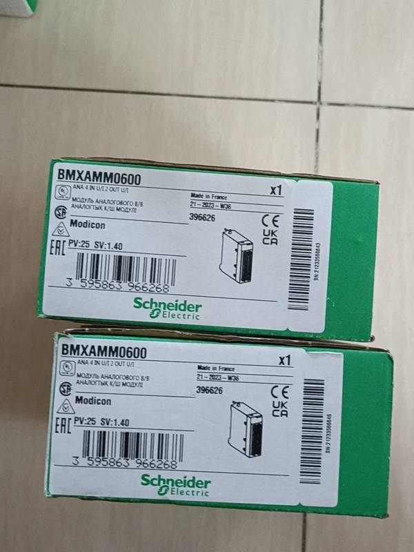 Precision Analog I/O Module Schneider BMXAMM0600 PLC