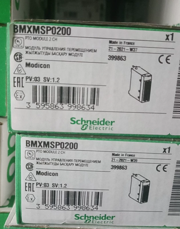 Pulse Train Output Module Schneider BMXMSP0200 Industrial