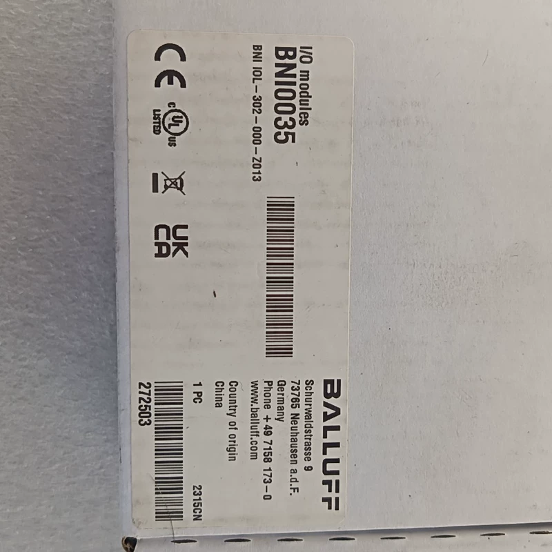 BALLUFF BNI0035 BNI I0L-302-000-Z013 IO-Link Sensor Hub