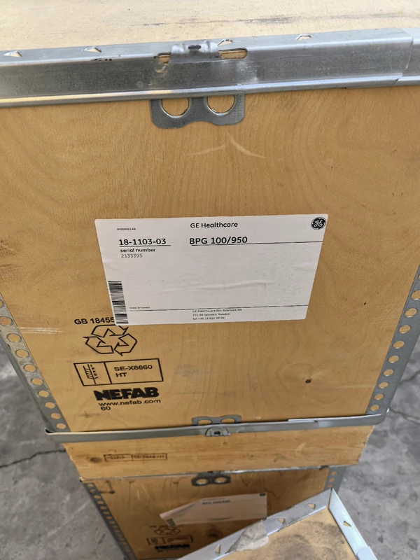 GE BPG 100/950 18-1103-03 Chromatography Column for Bioprocessing