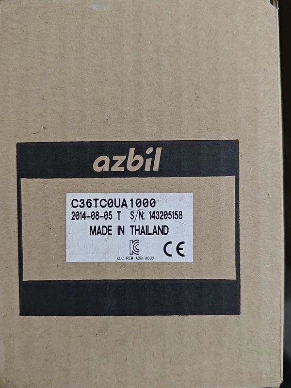 azbil C36TC0UA1000 Temperature Controller for Industrial Use