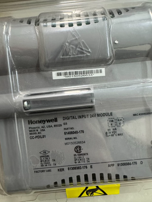 Honeywell CC-PDIL01 51404050-175 Digital Input Module
