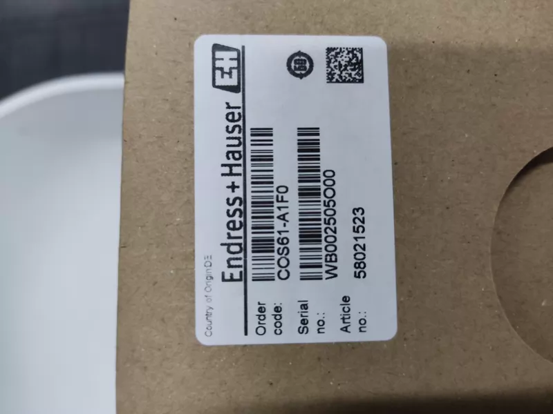 Endress+Hauser COS61-A1F0 Dissolved Oxygen Sensor