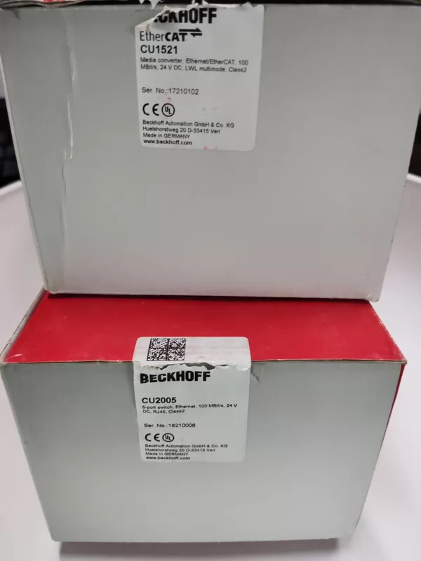 BECKHOFF CU1521 Ethernet Switch for Industrial Networks