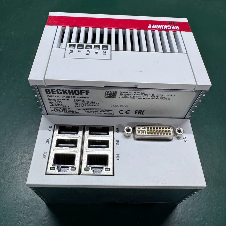 Beckhoff CX5120-0100 Embedded PC for Industrial Automation