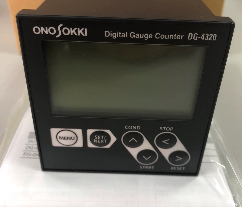 Ono Sokki DG-4320 110-137 Digital Counter for Industrial Use