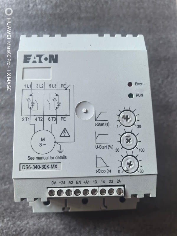 EATON DS6-340-30K-MX Soft Starter 30 kW Motor Control